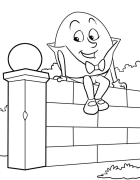 Humpty Dumpty Online Coloring